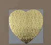 Sublimazione Blank Heart Puzzle DIY Puzzle Paper 3 colori Prodotti Hearts love Shape Transfer Stampa Blanks Materiali di consumo Giocattoli per bambini Regali SN4383