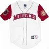 Xflsp GlaMitNess Kansas City Monarchs Jersey Throwback 5 Jackie Robinson Negro League Maglie da baseball personalizzate cucite al 100% Qualsiasi nome Numero Buona qualità