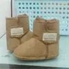 Pasgeboren baby eerste wandelaars Designer Sneakers Winter Babyschoenen Peuter jongensmeisjes Warm Snow Boots