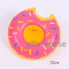 Summer Pool Party Iatable Support de boissons Boîtes Coupes Coupes Float Coasters Fun for Kid Adult