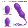 Nxy Vibrators Беспроводной пульт дистанционного управления для женщин прыгать яйца женский вагинальный массажер телескопические вибрирующие яйца тянущие трусики Sextoys 0409