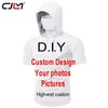 CJLM Colorful Customized Short-Sleeved Mask Hooded T Shirt Ninja Gothic Style Oversized T-shirt Wholesale Clothing Lots DIY 220619