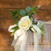 Artificial Flowers Bouquet Fake Flowers For Outdoor Boho Wedding Chair Back Decoration Photography Props Home Party Floral Decors CL0508