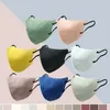 Color Morandi 3d three-dimensional creative disposable mask fashion new fashion brand anti-smog