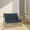 枕 /装飾的なソリッドカラーソフトな快適なオフィスチェアシートSリクライニングロングガーデンベンチ /装飾