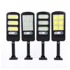 COB Solar Wall Lights 60COB 150COB 120LED 213LED Remote Control PIR Motion Sensor outdoor Waterproof Spotlight Garden