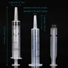 Lab Supplies 6 Pack 20ml Syringe Without Needle - Syringes for Lip Gloss, Large Plastic Syringes