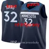 Homens de alta qualidade Minnesotatimberwolves Kevin Garnett 21 cidade 32 Vintage costurado branco preto preto basquete jerseys respirável S-2XL