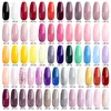 Nxy Nail Gel Gel 7 5 мл Цвет Польский Польский Полупользовательский 62 Цвета Лак впитается на УФ-светодиод No Wipe Top Part 0328