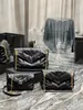 オリジナルの高品質のバッグの女性トートファッションデザイナー高級ハンドバッグ財布loulou pufferチェーンバッグブランドクラシックフリップマットレザーショルダークロスボディバッグ