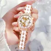 Wristwatches Mechanical Women Watch Fashion Switzerland Ladies WristWatch Automatic Ceramic Hollow Design Montre FemmeWristwatches Wristwatc