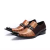 Christia Bella British Style Men Business Oxford Scarpe fatte a mano Punta a punta Plus Size Scarpe da uomo in vera pelle Party