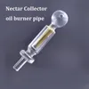 nuovo arrivo spesso vetro Pyrex Bruciatore a nafta Tubi di vetro Fumo d'acqua Tubi 30mm palla Bubbler riciclatore dab rig bong