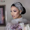 Glänzende Diamant Tiara Barockkristall Braut Headwear Crown Strass mit Hochzeit Schmuck Haarschmuck Brautkronen Kopfbedeckungen HP416