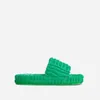 Gotchu Flatform Slider Sandaal kan aanpassing andere soorten groen merk luxe vierkante slippers accessoires schoenen vrouwen unisex groot formaat enige handgemaakte kwaliteit SL