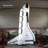 屋外の大型インフレータブルロケット宇宙船モデル3m/4m航空機バルーンエアブローアップレプリカスペースシャトルの公園イベント
