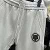 2022 Pantaloncini da uomo nuovi di estate Pantaloni da uomo Testa di tigre Pantaloni corti con strass caldi Pantaloni sportivi larghi Pantaloni sportivi da uomo in cotone Nero Bianco M-4XL