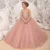 女の子のドレスYipeisha Flower Girl for Wedding Kids First Holy Commion Ball Girls Girnt Gown Birthday Christmas PartyGirl's