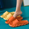 Tjocka plattforms tofflor Eva Soft Sole Beach Slides Summer Slippers For Women Men Home Inomhus Badrum Antislidskor 220622