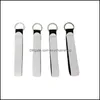 Schlüsselanhänger Mode-Accessoires Weißes leeres Neopren-Armband-Lanyard-Band für Sublimationsdruck Cooler Schlüsselanhänger Hand-Handgelenk DR6831952