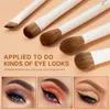 Jessup Brushes Set Professional Makeup Brush Foundation Powder Eyeshadow Liner Brows Blending Highlight Broachs Tools Kit 220722