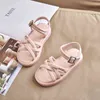 2021 Beach Child Shoes Summer Kids Princess Shoes For Big Girl Summer Sandals Little Girl Sports Sandals 3 5 8 9 10 12 Year Old G220523