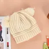 Solid Color Baby Boy Hat Soft Knitted Pompom Infant Girls Cap Autumn Winter Warm Kids Beanie Hats