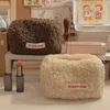 Trousse per cosmetici da donna Borsa per cancelleria in peluche Borsa per trucco di grande capacità Borsa da toilette da viaggio Accessori Organizzatore