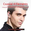 Hoofdtelefoon Aarphones QKZ VK1 Wired Headset Copper Driver Hifi Mobiele telefoon Zware Bass in-ear oortelefoon IEM Gaming Sportheadphones hoofdtelefoon