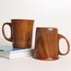 나무 와인 안경 주방 차 커피 음료 컵 에코 - 친화적 인 콜라 우유 맥주 컵 파티 장식 와인 머그잔 비즈니스 선물 BH6398 WLY