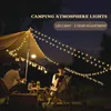 Cordes Boule Guirlande Lumières Fée Chaîne Étanche Camping En Plein Air Tente Atmosphère LampeNoël Vacances Fête De Mariage DécorLED LED