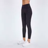Vêtements de gymnase Femmes Yoga Leggings Align Pantalon Yoga Nude High Running Fitness Sport Leggings Terre Troussesomhu