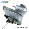 6AH-45300 Nedre hölje Assy Korta delar för Yamaha Outboard Motor 2T 15HP 20HP 6AH-45300-00-4D PARSUN F15A 20A F20-04000000S