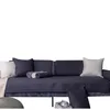 Стул охватывает современные 100% хлопок стеганый диван крышка белый серый сплошной цвет кушетки для мягкого противоскользящего полотенца бухта