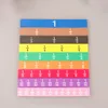 51pcs/set Wholesale Magnetic Rainbow Fraction Tiles Early Children Learning Montessori Kids Math Educational Toy