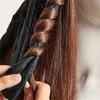 Lazy Hair Rollers Heatless Curling Rod Headband Silk Sleeping Soft Wave Formers No Heat Curls Ribbon 220615