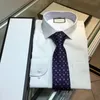 Designer 5 cores flores bordadas laços Dobby mens seda gravata casual letra dupla gravatas