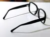 Kobiety kwadratowe okulary okulary czarne złote rama przezroczyste soczewki okulary optyczne ramy okulary z pudełkiem263z