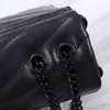 5A2021 Mode Umhängetaschen Luxus Designer Handtasche Frauen Handtaschen Einzelne Schultertasche kette klappe LOULOU Tote Brieftasche hochwertige Geldbörse 25 cm