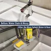 Кухонный смеситель абсорбирующий коврик инструменты раковина Splash Guard Silicone Caucets Splash Catcher Countertop Protector для гаджетов ванной комнаты FY3781 C0627X01