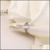 حلقة Solitaire Rings Jewelry Guardian Angel Green Moonstone for Woman Vintage Natural Stone الفاخرة الهدية 93 D3 إسقاط التسليم