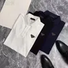 Erkek Polos Tasarım Lüks Yaz Erkekler En kaliteli Timsah Nakış Polo Gömlek Kısa Kollu Serin Pamuk Slim Fit Casual İş Erkek IJJX