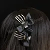 Halloween Ruban Bowknot Crâne Main Pince À Cheveux pour Femmes Fille Épingles À Cheveux Barrette Enfants Cheveux Accessoires Chapeaux