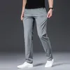 Męskie spodnie Browon Klasyczne wysokiej jakości spodnie wiosenne lato śródstopia stały kolor prosty mężczyzna pełna długość 220826