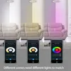 Moduli di automazione intelligente Zigbee LED da incasso Tuya Plafoniera 10W RGB WC Dimmerabile Spot ultrasottile Funziona con Smartthings Alexa 8554521