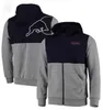 F1 Formula One racing hoodie spring and autumn jacket with the same customization