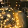 Strips LED 1,5 m/3m Star String Lights Christmas Garland batterij USB aangedreven bruiloftsfeest gordijnfee voor Homeled