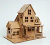 Puzzle 3D en gros, bloc de construction de maison de campagne, jouet d'apprentissage précoce épaissi Montessori, bloc de puzzle en carton, cadeau pour enfants, vente en gros