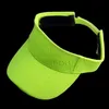 Berets Helle Farbe Sonnenhut Visiere Damen Herren Text Sport Golf Tennis Schirmmütze Neon Gelb Orange Grau Schwarz Weiß MarineblauBerets4087778