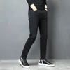 Spring and Autumn Men's Fashion All-Match Black Stretch Pants Men Slim Casual Sports High Quality Long Jeans Size 27-36 220328